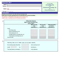 Accounting Chapter 25 Homework Variable factory overhead per unit