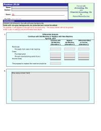 Accounting Chapter 25 Homework Annual Manufacturing Costs Yrs Income Loss The