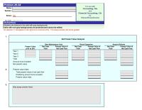 Accounting Chapter 26 Homework Net Cash Flow Present Value 20 Year