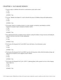 Chapter 9 Systems analysis establishes the need for an information