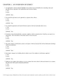 Business Ethics Chapter 1 Overview Ethics 49 Someone Who Stands