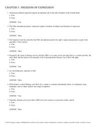 Business Ethics Chapter 5 First Amendment Rights Created Hostile Work Environment