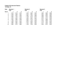 Management Chapter 8 Homework Problem 803 Instructor Reserve Tengage Inc Data