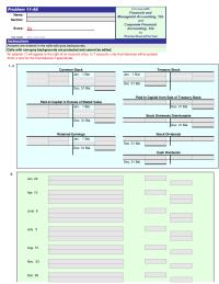 Accounting Chapter 11 Homework&nbsp;Stock Dividends Distributable