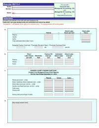 Accounting Chapter 26 Homework Volume 7200 28800 1200 Pitsons Valves Cams