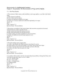 Economics Chapter 11 The existence of labor unions could contribute to&nbsp;