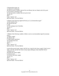 Economics Chapter 14 suppose the Fed sets a target for the real interest rate