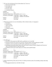Economics Chapter 11 The sum of the unemployment rate and the inflation rate&nbsp;
