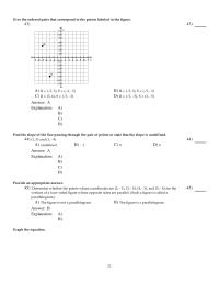 Chapter 3 Find The Slope Line Perpendicular The Line