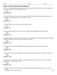 Human Resources Chapter 1 The Owner General Manager The Firm Starts