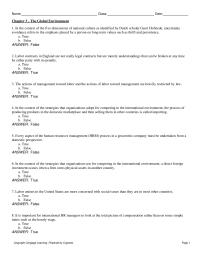 Human Resources Chapter 3 In this Context Jared Involved The Step
