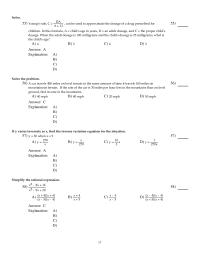 Chapter 7 Use For The Constant Proportionality 79 Varies Directly