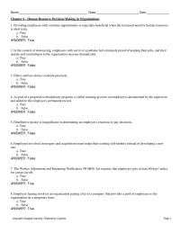 Human Resources Chapter 6 Parttime Workers Increase The Labor Costs The