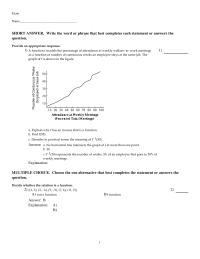 Chapter 8 A function f models the percentage of attendance at weekly