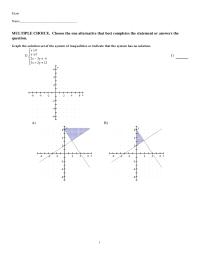 Chapter 9 Except For The Empty Set Express The solution