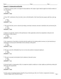 Human Resources Chapter 9 Which The Following Problem The Social Security