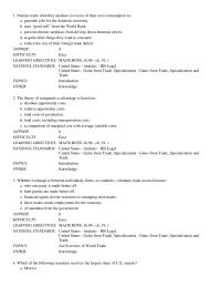 Economics Chapter 19 Scenario 201 What The Opportunity Cost Producing