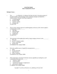 Chapter 3 The two most common types of e-marketing plans&nbsp;