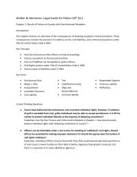 Criminal Law Chapter 2 Should Officers Punished For Making Improper Decisions