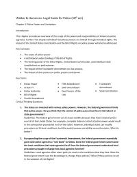 Criminal Law Chapter 3 Does The Federal Government Understand The Local