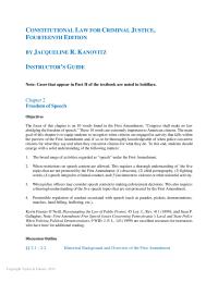 Business Law Chapter 2 Incitement Immediate Unlawful Action Legislatures May Not