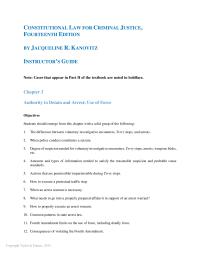 Business Law Chapter 3 Francis 2015 Police May Investigate Unrelated Criminal
