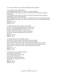 Economics Chapter 15 The Dollar Interest Rate Would Fall Because
