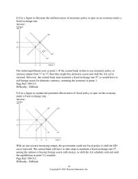 Economics Chapter 18 Us dollar Suppose The Exchange Rate Between And