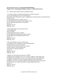 Economics Chapter 19 A country seeking to maintain internal balance