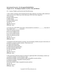 Economics Chapter 22 Average Life Span Falls Relative Poverty Falls b