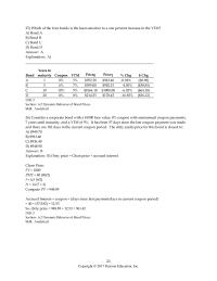 Finance Chapter 6 Because the yield to maturity for a bond is calculated