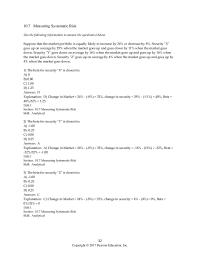 Finance Chapter 10 The expected return on security with a beta of 0 is closest