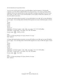 Finance Chapter 16 What is the expected value of Rearden’s assets if it