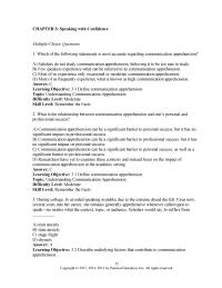 Communications Chapter 3 If you address a topic that really matters to you&nbsp;