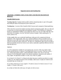 Biology & Life Sciences Chapter 1 Scientific Inquiry Students Are Asked Use&nbsp;