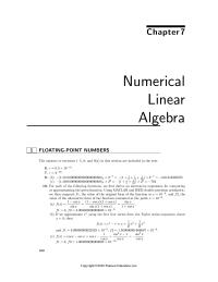 Chapter 7 A has a dominant eigenvalue that it is a simple root