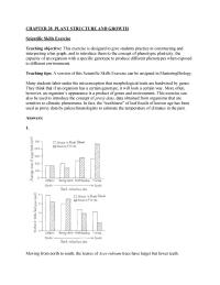 Biology & Life Sciences Chapter 28 Stems Which Normally Enable Plants Hold Their