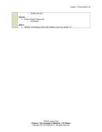 Reference Chapter 13 Anemia is characterized by generalized fatigue caused&nbsp;
