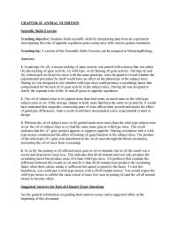 Biology & Life Sciences Chapter 33 The high oxygen demands of active endotherms