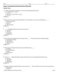 Art History Chapter 14 Modernism in Europe and America, 1900 to 194514