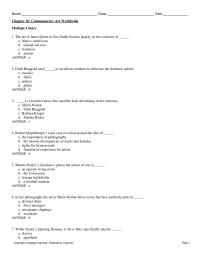 Art History Chapter 16 Bill Viola Matthew Barney Rachel Whiteread