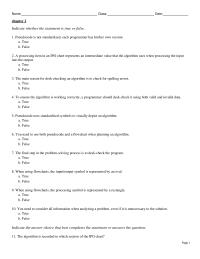 Chapter 2 What The First Step The Problem solving Process