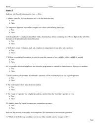 Chapter 5 Selection Structures That Contain Instructions Both The