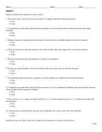 Chapter 6 Class Date Flowchart What Does