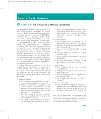 Finance Part V Homework Many Experts Think Surprises May Await Disney