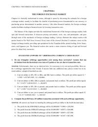 Finance Chapter 6 Homework The First Quote Will Give The Bid