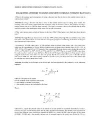 Finance Xerox Miscopies Foreign Exchange Rate Data Homework Brazil Well Instead Using Discount Rate The
