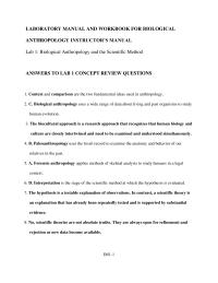 Biology & Life Sciences Chapter 1 Homework Which Other Scholarly Disciplines Outside Anthropology You