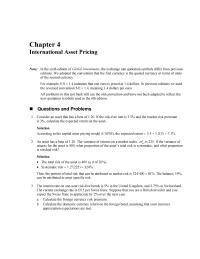 Chapter 4 what proportion of the asset’s total risk is systematic