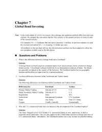Chapter 7 Titi Japanese Company Issued Six year Eurobond
